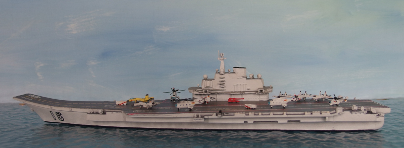 Aircraft carrier "Liaoning" (1 p.) CN 2012 no. K 509 from Albatros